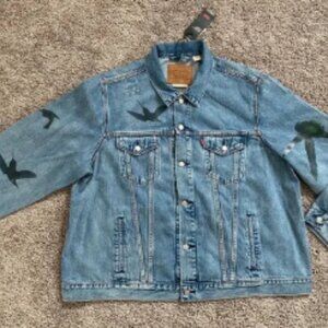 Levi's Premium Vintage Fit Song Bird Denim DX Tucker Jacket NWT Size 3XL $118